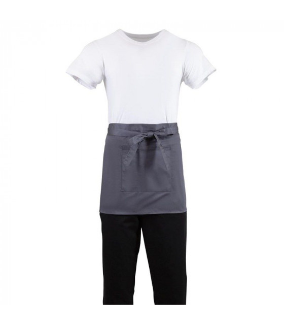 TABLIER SERVEUR COURT GRIS ANTHRACITE dans TABLIER