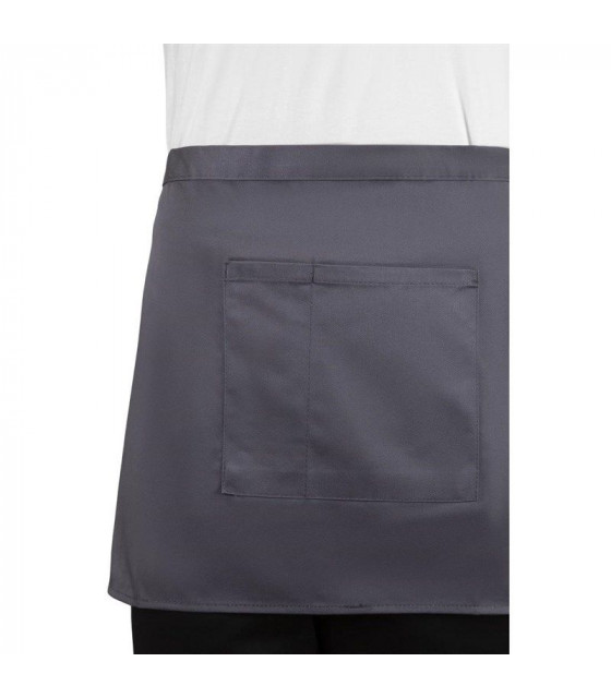 TABLIER SERVEUR COURT GRIS ANTHRACITE dans TABLIER