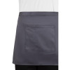 TABLIER SERVEUR COURT GRIS ANTHRACITE dans TABLIER