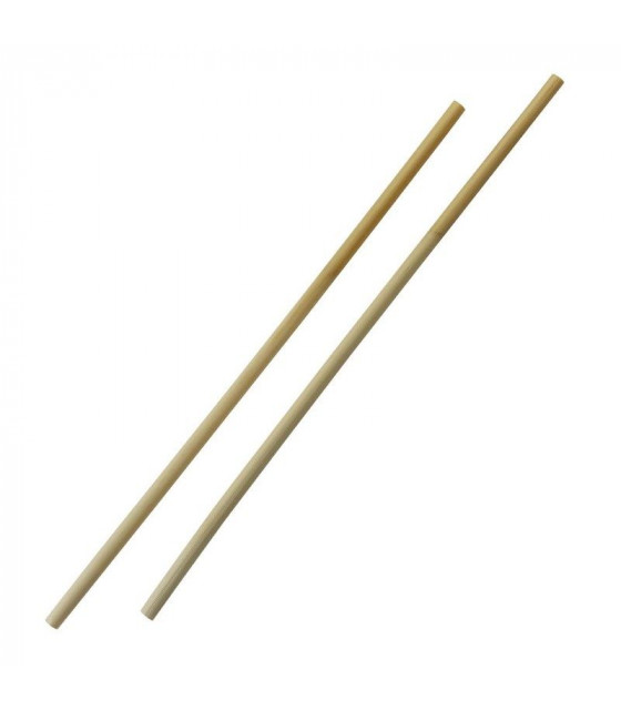 PAILLES DROITES EN ROSEAU SIER DISPOSABLES 6-8MM/25CM LOT DE 50 dans PAILLES ET CHALUMEAUX