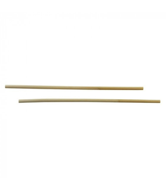 PAILLES DROITES EN ROSEAU SIER DISPOSABLES 6-8MM/25CM LOT DE 50 dans PAILLES ET CHALUMEAUX