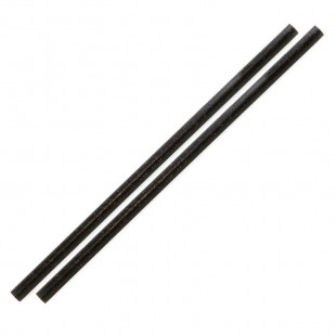 PAILLES DROITES NOIRES SIER DIPOSABLES REFORK 6MM/20CM LOT DE 100 dans PAILLES ET CHALUMEAUX