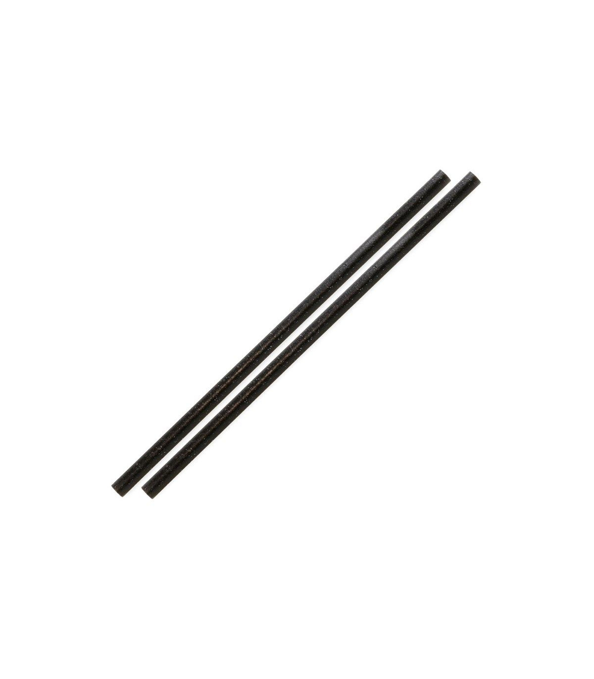 PAILLES DROITES NOIRES SIER DIPOSABLES REFORK 6MM/20CM LOT DE 100 dans PAILLES ET CHALUMEAUX