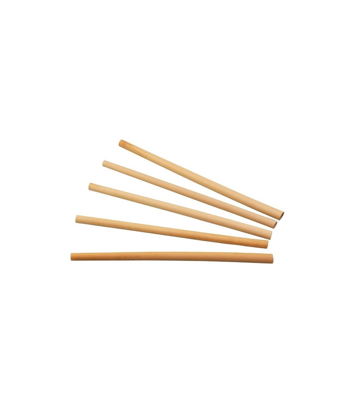 PAILLES DROITES EN ROSEAU SIER DISPOSABLES 6-8MM/20CM LOT DE 50 dans PAILLES ET CHALUMEAUX