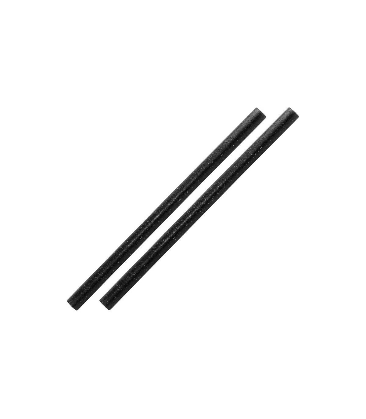PAILLES DROITES NOIRES SIER DIPOSABLES REFORK 8MM/15CM LOT DE 100 dans PAILLES ET CHALUMEAUX