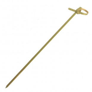 PIQUES NOEUDS EN BAMBOU SIER DISPOSABLES 150MM LOT DE 250 dans EMBALLAGE EN BAMBOU