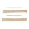 CURE-DENTS EN BOIS FSC© SIER DISPOSABLES 65MM LOT DE 1000 dans EMBALLAGE EN BOIS