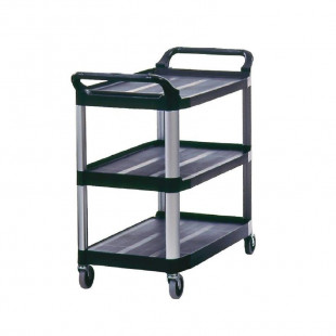 CHARIOT UTILITAIRE X-TRA NOIR RUBBERMAID dans CHARIOT DE DEBARRASSAGE