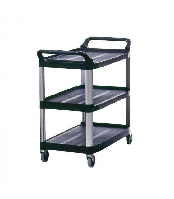 CHARIOT UTILITAIRE X-TRA NOIR RUBBERMAID dans CHARIOT DE DEBARRASSAGE