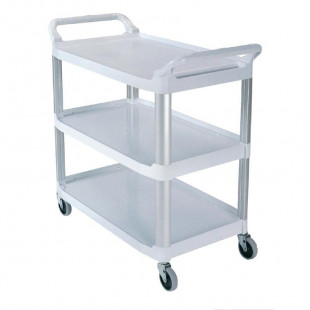 CHARIOT BLANC RUBBERMAID MODELE SOLIDE  RUBBERMAID dans CHARIOT DE DEBARRASSAGE