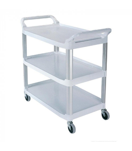 CHARIOT BLANC RUBBERMAID MODELE SOLIDE  RUBBERMAID dans CHARIOT DE DEBARRASSAGE