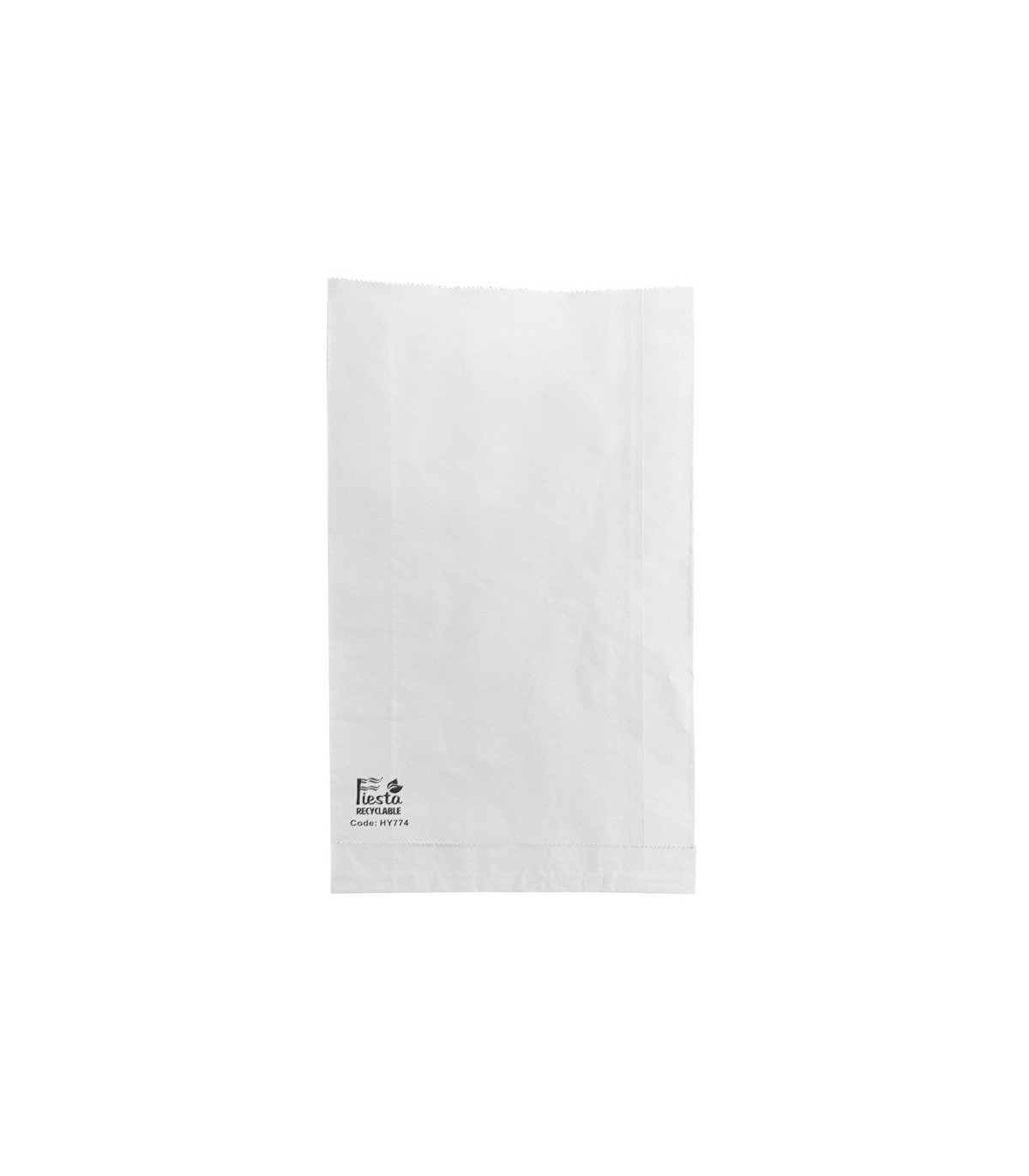 SACS EN PAPIER DOUBLES EN ALUMINIUM FIESTA RECYCLABLE 305X180X60MM LOT DE 500 dans EMBALLAGE EN CARTON ET PAPIER