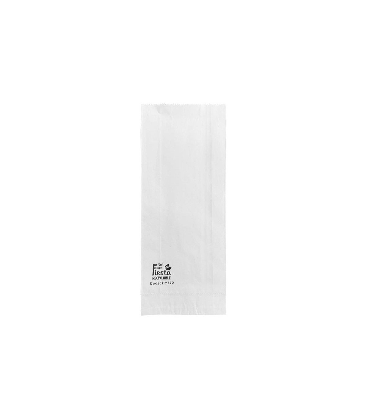 SACS EN PAPIER DOUBLES EN ALUMINIUM FIESTA RECYCLABLE 250X100X45MM LOT DE 500 dans EMBALLAGE EN CARTON ET PAPIER