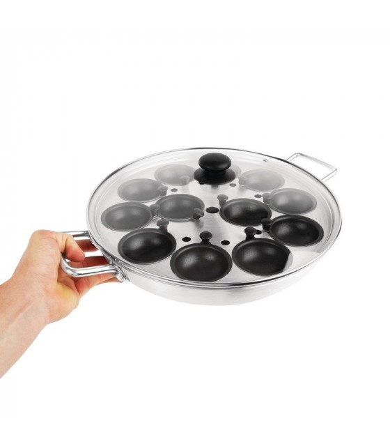 POCHEUSE A OEUFS EN ALUMINIUM Ø350MM dans CASSEROLES SPECIALES