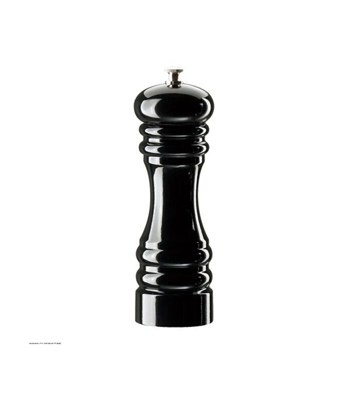 MOULIN A SEL NOIR 18CM ZASSENHAUS dans SEL ET POIVRE