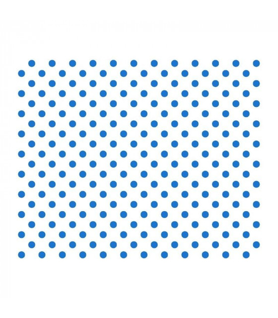 PAPIER D'EMBALLAGE BURGER FIESTA COMPOSTABLE POINTS BLEUS 250X300 LOT DE 200 dans EMBALLAGE EN CARTON ET PAPIER