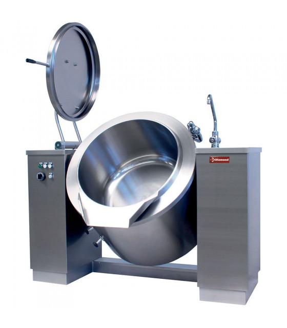 MARMITE ELECTRIQUE BASCULANTE 100LT CHAUFFAGE INDIRECT DIAMOND dans MARMITE