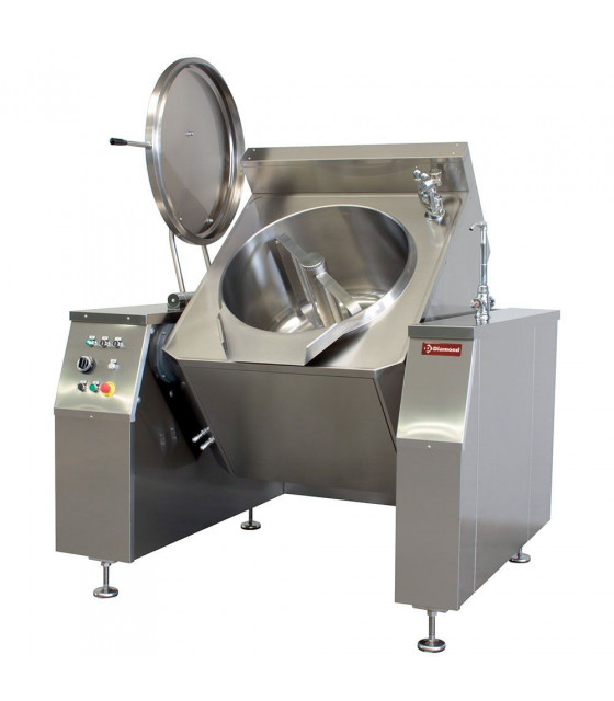 MARMITE BASCULANTE + MELANGEUR ELECTRQIUE 300LT CHAUFFAGE INDIRECT DIAMOND dans MARMITE