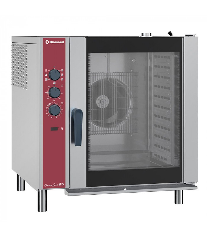 FOUR ELECTRIQUE A CONVECTION 10GN 1/1 + HUMIDIFICATEUR DIAMOND dans FOUR CONVECTION