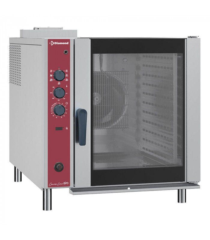FOUR GAZ A CONVECTION 10XGN 2/1 + HUMIDIFICATEUR AUTOMATIQUE DIAMOND dans FOUR CONVECTION
