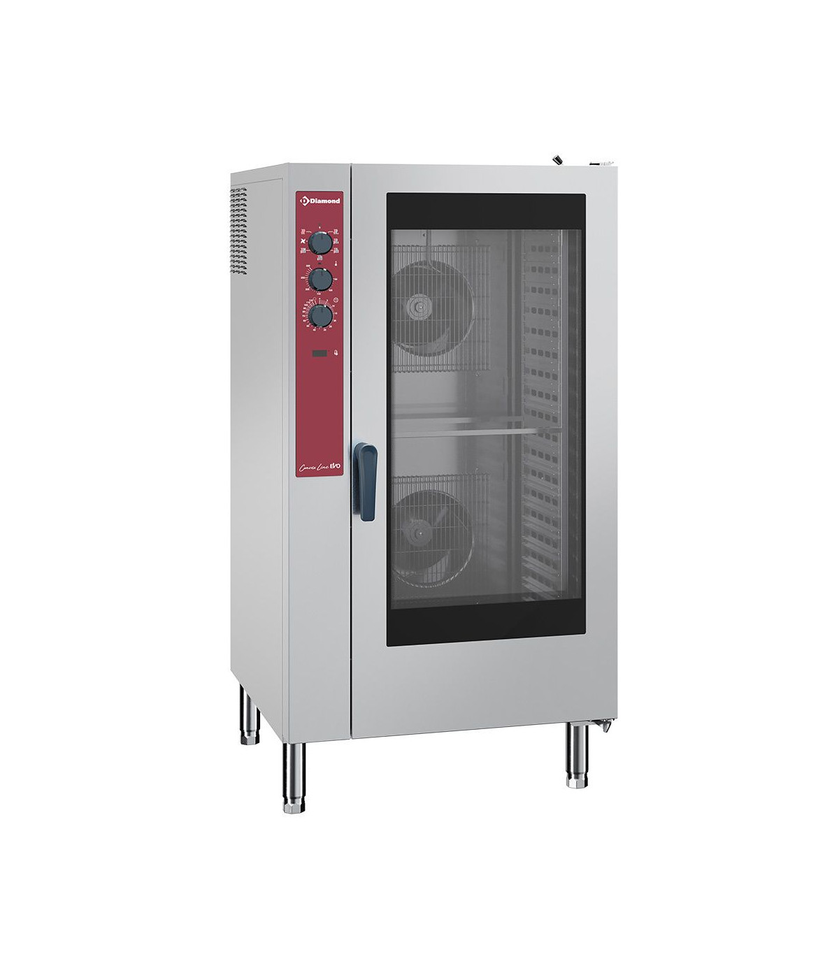 FOUR ELECTRIQUE A CONVECTION 20GN1/1 + HUMIDIFACTEUR DIAMOND dans FOUR CONVECTION