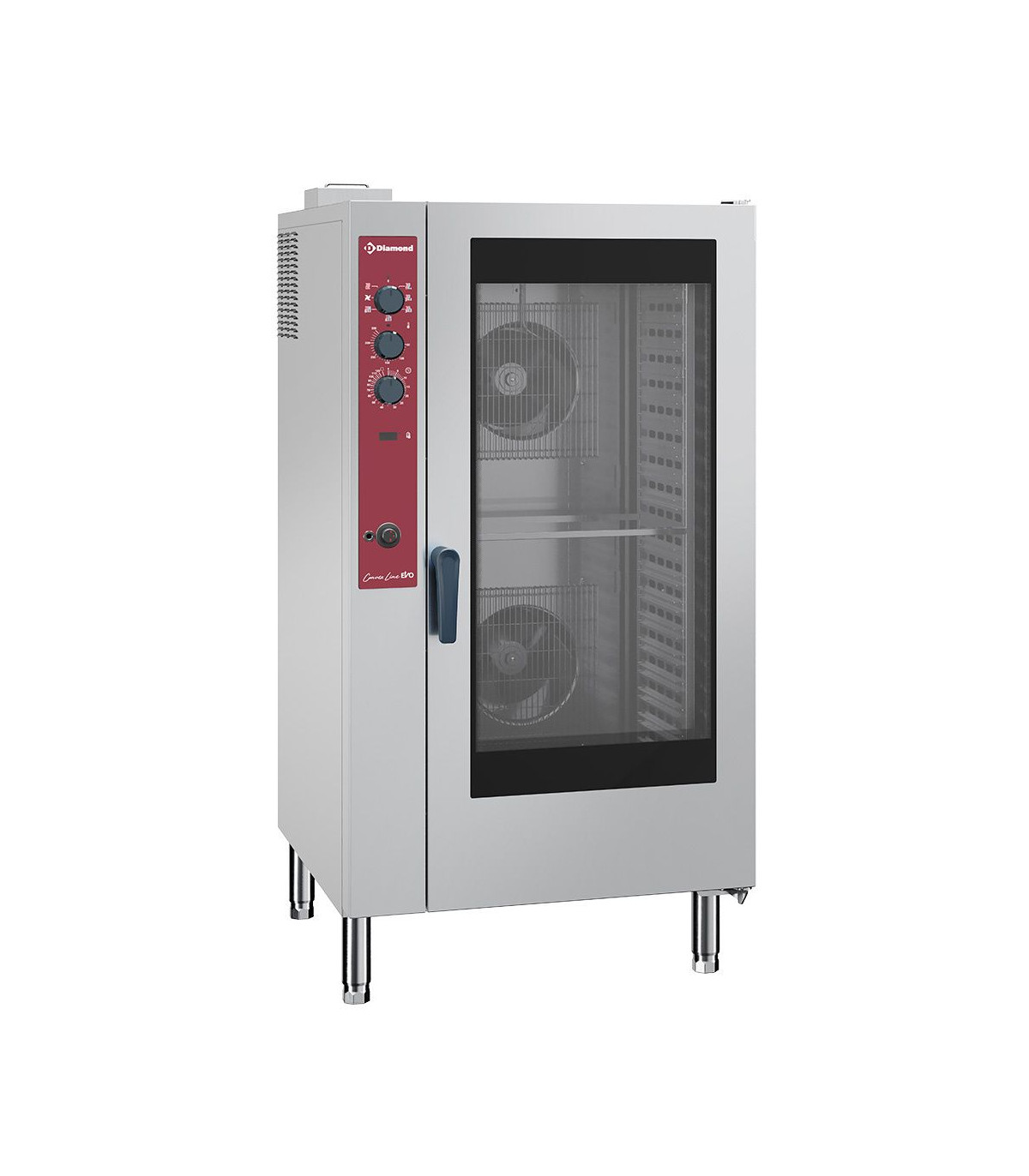 FOUR GAZ A CONVECTION 20XGN1/1 + HUMIDIFICATEUR AUTOMATIQUE DIAMOND dans FOUR CONVECTION