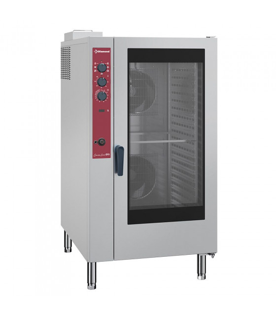 FOUR GAZ A CONVECTION 20XGN2/1 - 40XGN1/1 + HUMIDIFICATEUR AUTOMATIQUE DIAMOND dans FOUR CONVECTION