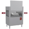 LAVE-VAISSELLE TRACTION DE PANIERS 120 PANIERS/H DIAMOND dans LAVE VAISSELLE A CAPOT