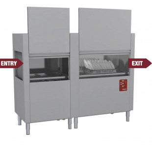 LAVE-VAISSELLE TRACTION DE PANIERS 200 PANIERS/H DIAMOND dans LAVE VAISSELLE A CAPOT