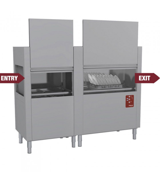 LAVE-VAISSELLE TRACTION DE PANIERS 200 PANIERS/H DIAMOND dans LAVE VAISSELLE A CAPOT