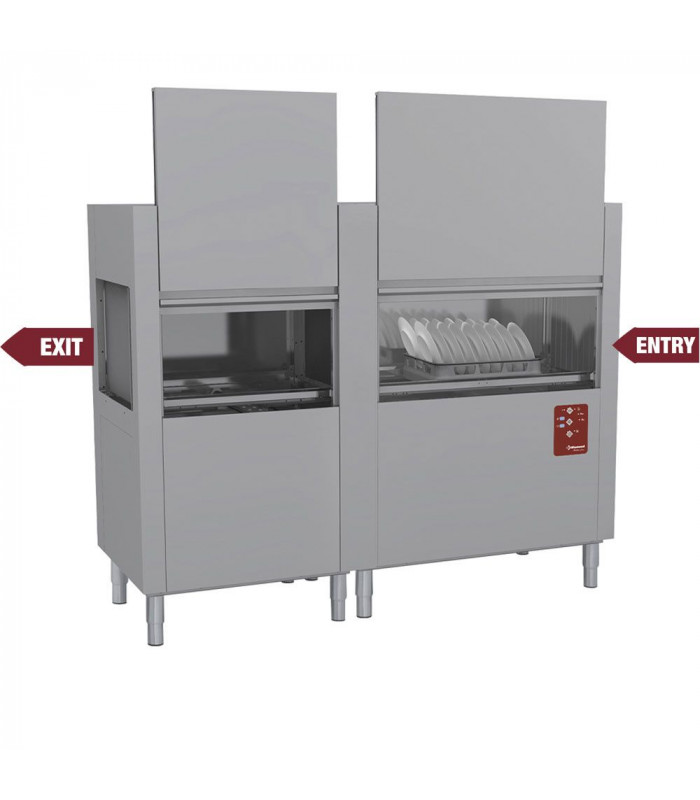 LAVE-VAISSELLE TRACTION DE PANIERS 200 PANIERS/H DIAMOND dans LAVE VAISSELLE A CAPOT