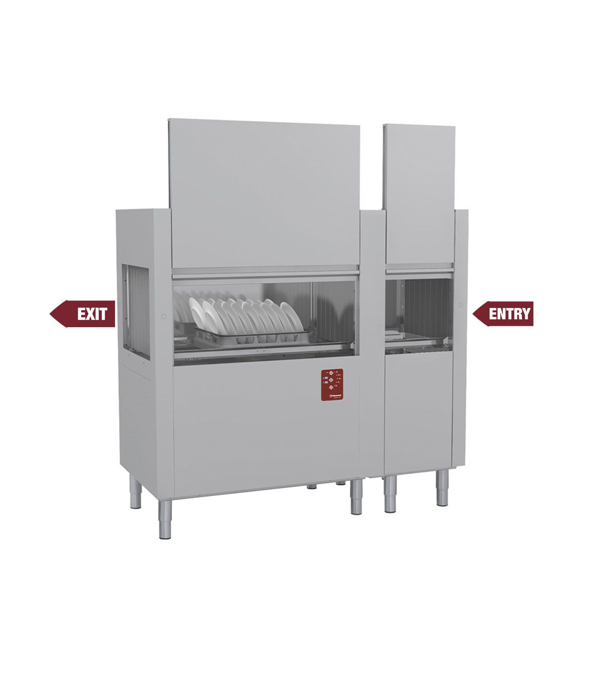 LAVE-VAISSELLE TRACTION DE PANIERS 200 PANIERS/H DIAMOND dans LAVE VAISSELLE A CAPOT