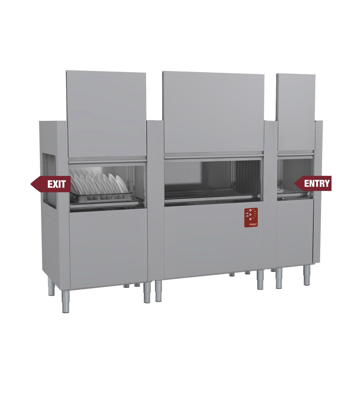 LAVE-VAISSELLE TRACTION DE PANIERS 270 PANIERS/H DIAMOND dans LAVE VAISSELLE A CAPOT