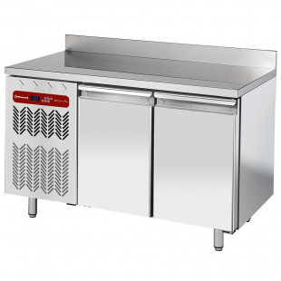 TABLE FRIGORIFIQUE MURALE VENTILEE 2 PORTES GN1/1 260LT GROUPE A GAUCHE DIAMOND dans TABLES REFRIGEREES