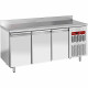 TABLE FRIGORIFIQUE MURALE VENTILEE 3 PORTES GN1/1 405LT DIAMOND
