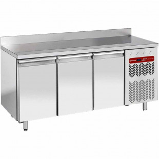TABLE FRIGORIFIQUE MURALE VENTILEE 3 PORTES GN1/1 405LT DIAMOND dans TABLES REFRIGEREES