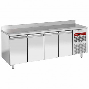 TABLE FRIGORIFIQUE MURALE VENTILEE 4 PORTES GN1/1 550LT DIAMOND dans TABLES REFRIGEREES