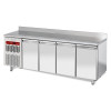 TABLE FRIGORIFIQUE MURALE VENTILEE 4 PORTES GN1/1 550LT GROUPE A GAUCHE DIAMOND dans TABLES REFRIGEREES