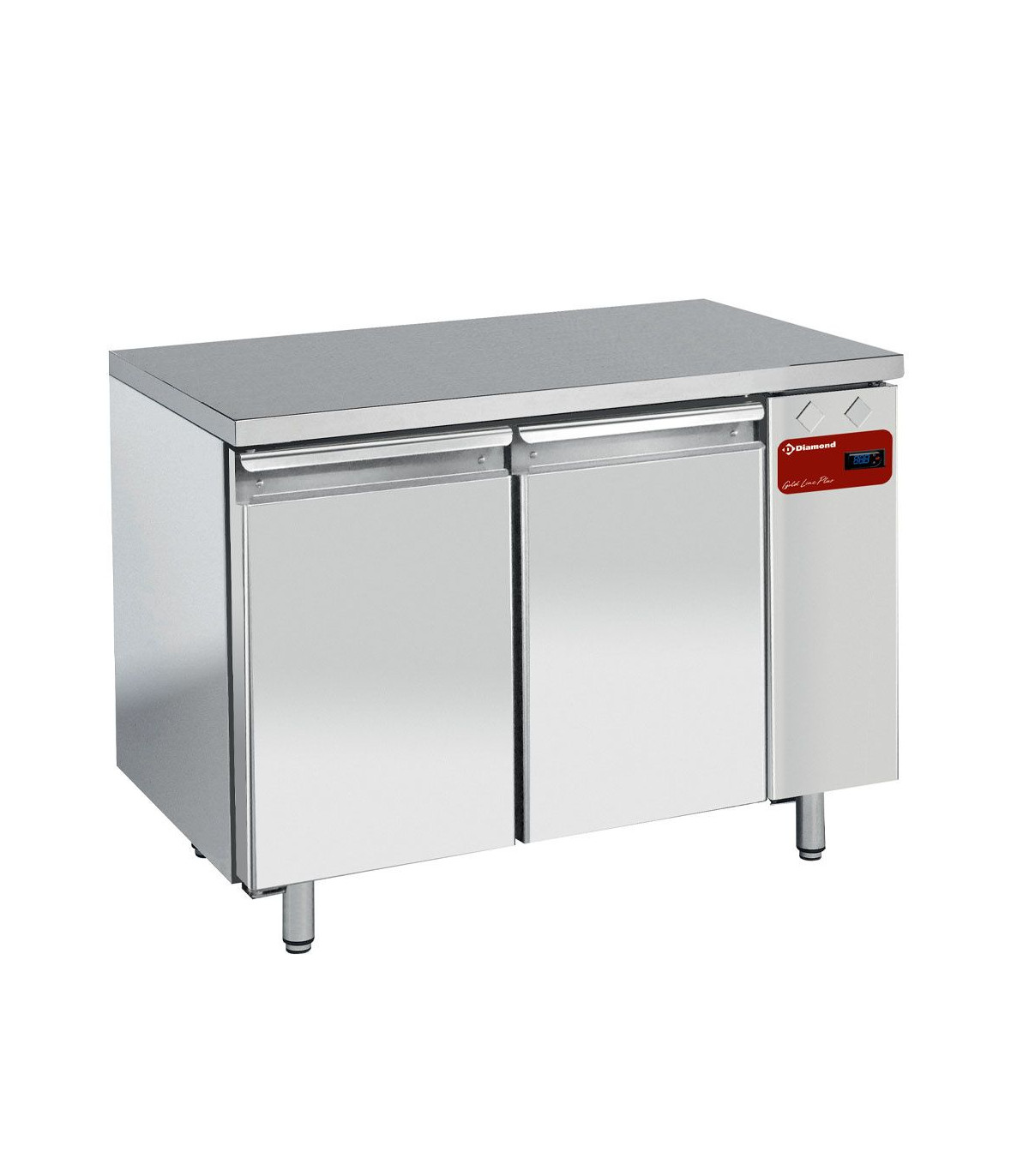 TABLE FRIGORIFIQUE VENTILEE 2 PORTES GN1/1 SANS GROUPE DIAMOND dans TABLES REFRIGEREES