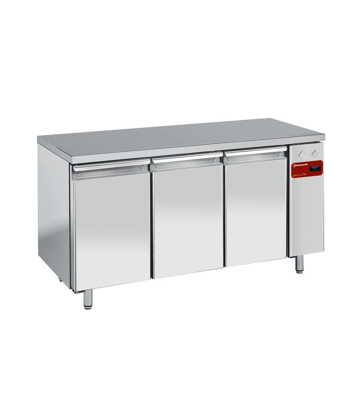 TABLE FRIGORIFIQUE VENTILEE 3 PORTES GN1/1 SANS GROUPE DIAMOND dans TABLES REFRIGEREES