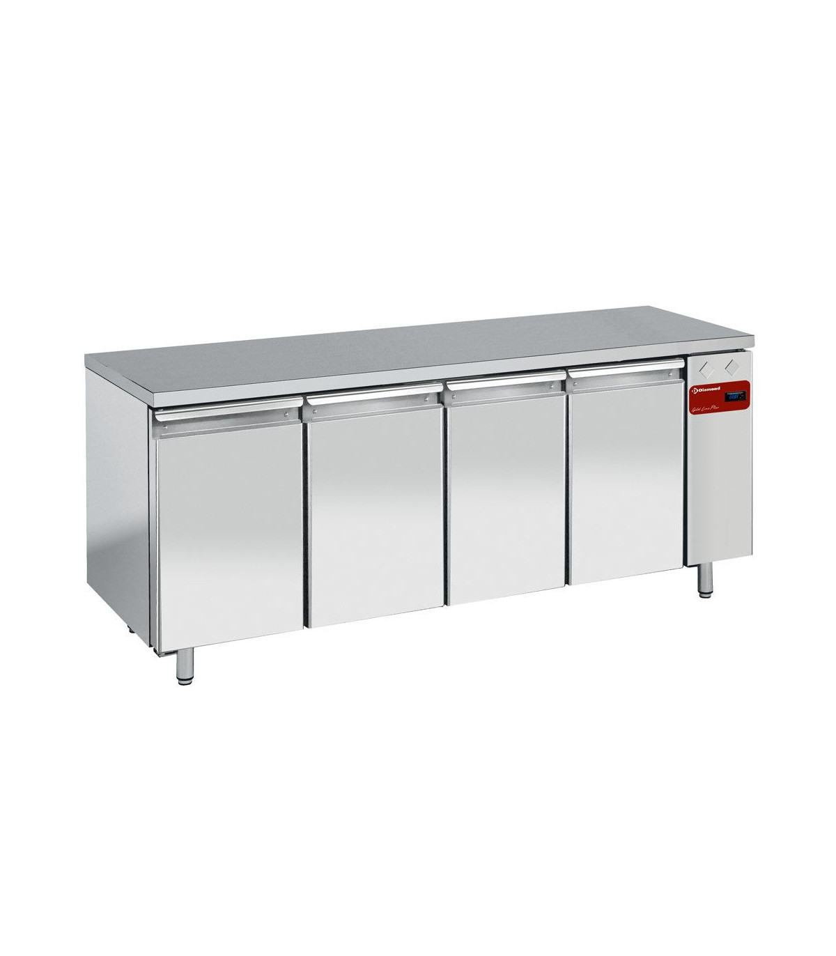TABLE FRIGORIFIQUE VENTILEE 4 PORTES GN1/1 SANS GROUPE DIAMOND dans TABLES REFRIGEREES