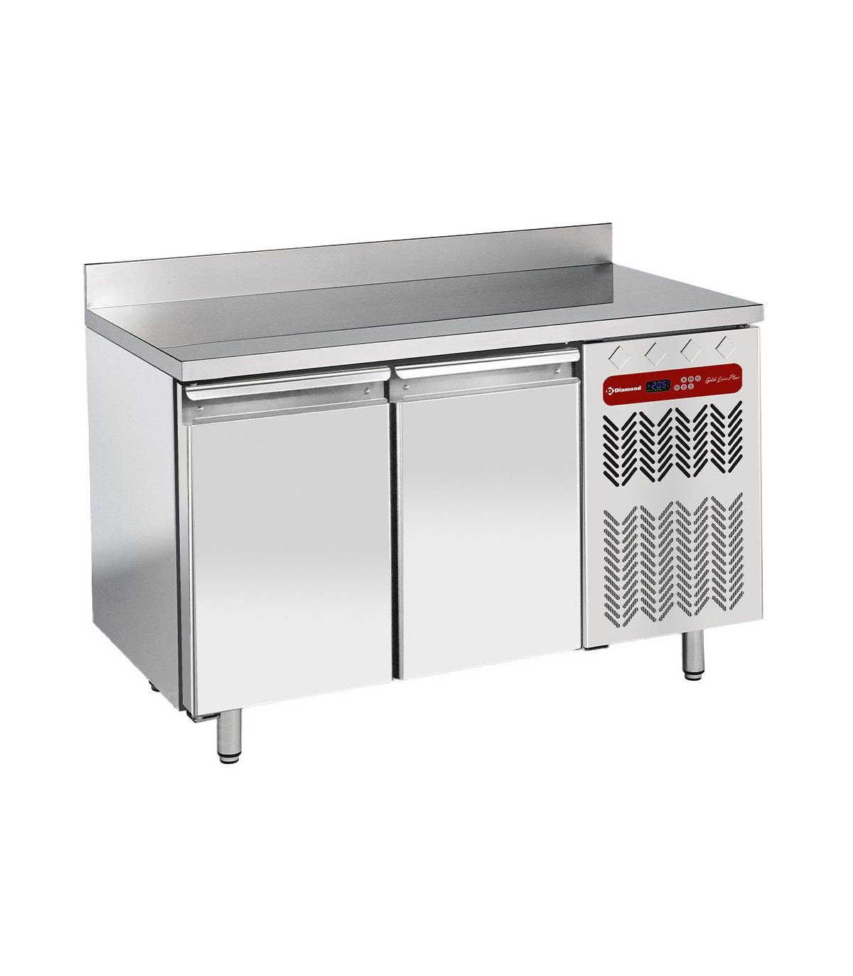 TABLE DE CONGELATION MURALE VENTILEE 2 PORTES GN1/1 260LT DIAMOND dans TABLES REFRIGEREES