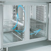TABLE DE CONGELATION MURALE VENTILEE 2 PORTES GN1/1 260LT DIAMOND dans TABLES REFRIGEREES
