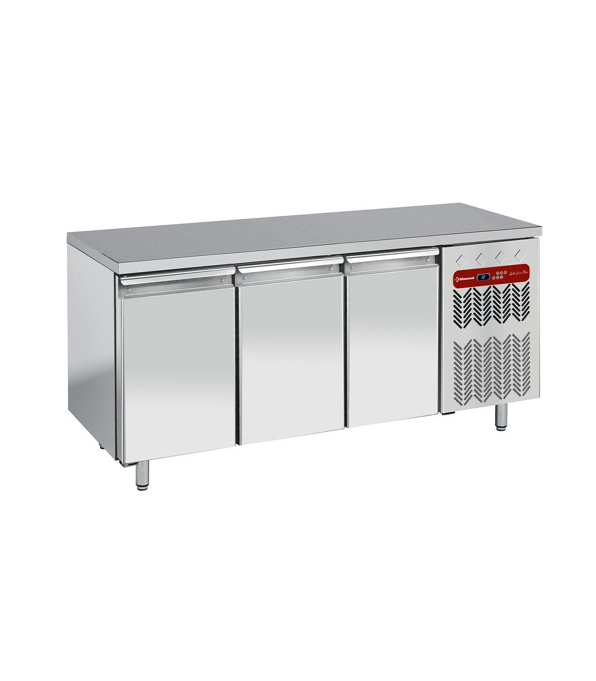TABLE NEGATIVE VENTILEE 3 PORTES GN1/1 DIAMOND dans TABLES REFRIGEREES
