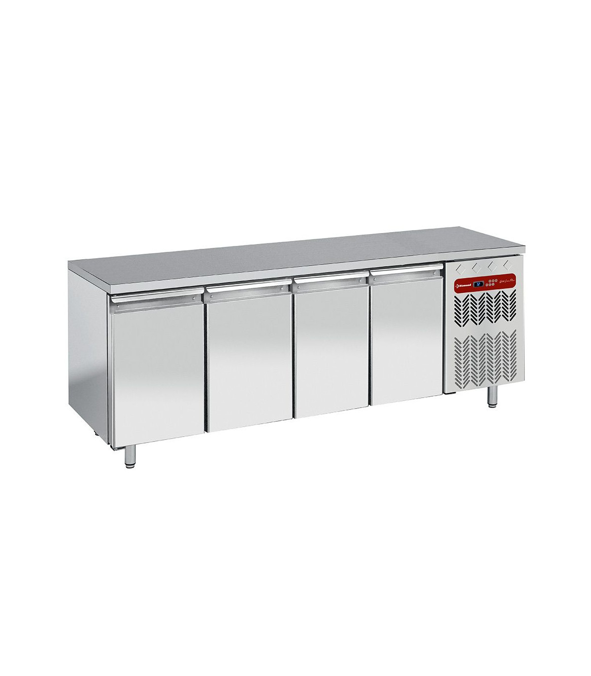 TABLE NEGATIVE VENTILEE 4 PORTES GN1/1 DIAMOND dans TABLES REFRIGEREES