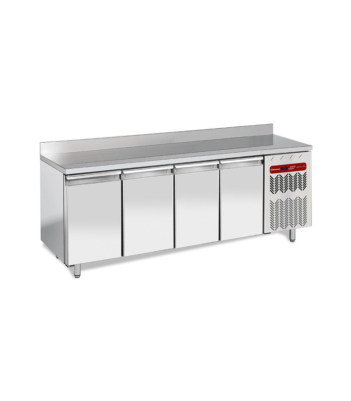 TABLE DE CONGELATION MURALE VENTILEE 4 PORTES GN /1 550LT DIAMOND dans TABLES REFRIGEREES
