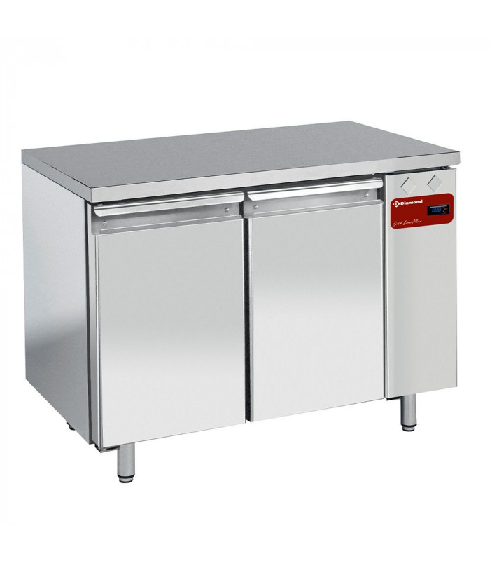 TABLE DE CONGELATION VENTILEE 2 PORTES GN1/1 SANS GROUPE DIAMOND dans TABLES REFRIGEREES