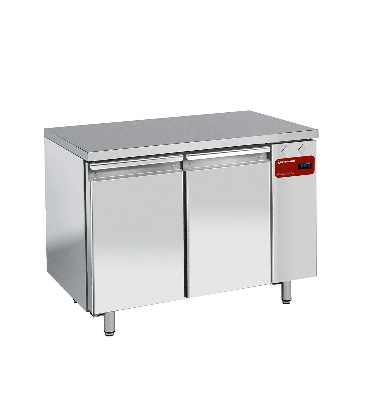 TABLE DE CONGELATION VENTILEE 2 PORTES GN1/1 SANS GROUPE DIAMOND dans TABLES REFRIGEREES