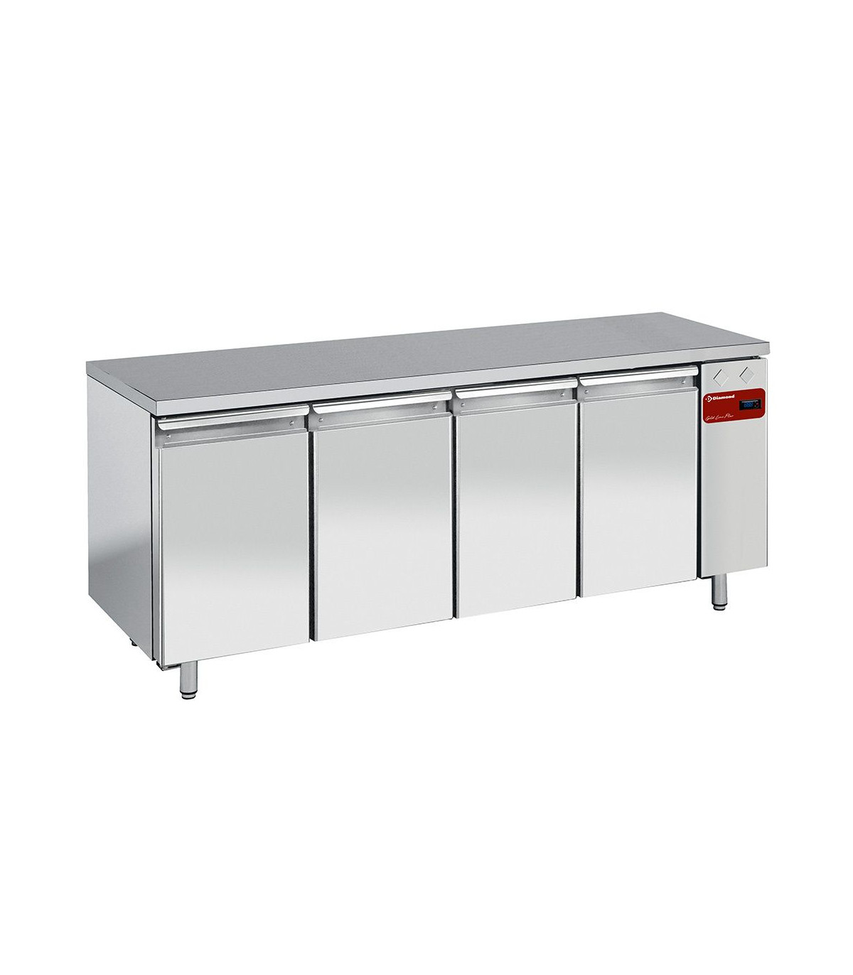 TABLE DE CONGELATION VENTILEE 4 PORTES GN1/1  SANS GROUPE DIAMOND dans TABLES REFRIGEREES