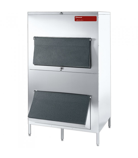 BAC DE STOCKAGE 550KG DIAMOND dans MACHINE A GLACONS
